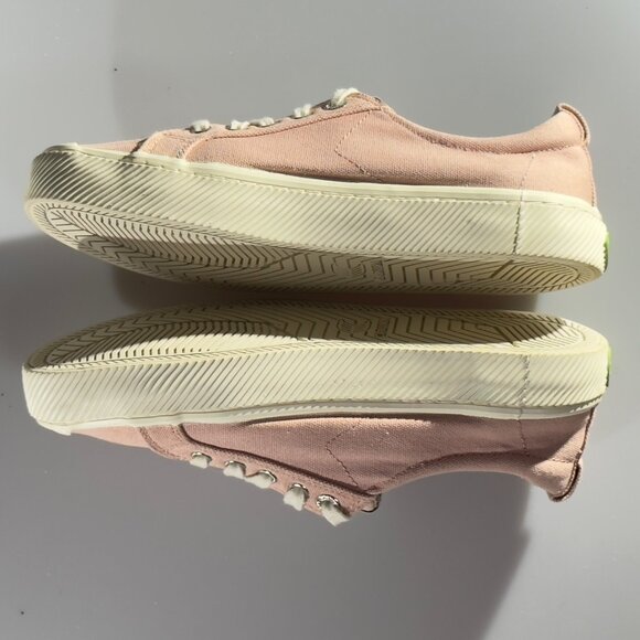 CARIUMA Women's OCA Low Pink Canvas Sneakers Sustainable & Comfortable Size 7.5 - Picture 7 of 13